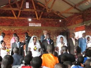 Four couples were united in marriage in a 